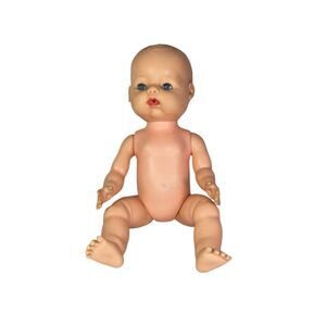 Vintage Horsman drink & wet baby doll sleeping eyes .